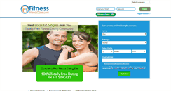 Desktop Screenshot of fitnessfriendsdate.com
